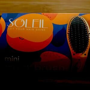 Soleil Hair Tools Mini Heat Brush NWT